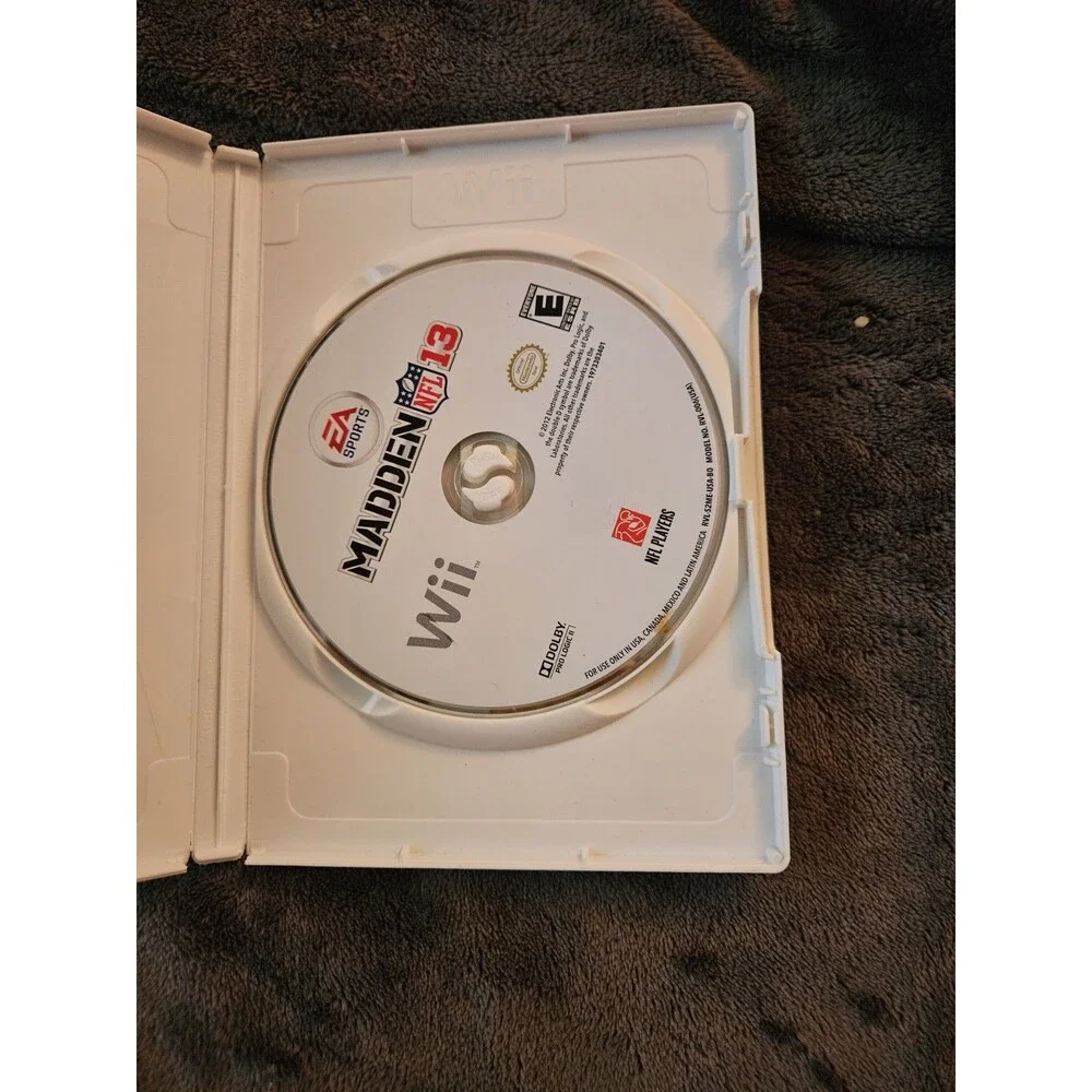 Madden NFL 13 (Nintendo Wii, 2012)